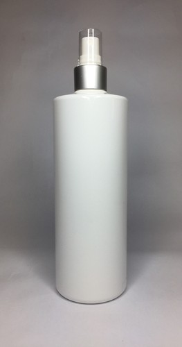 500ml white cylindrical - cylindrical, pet