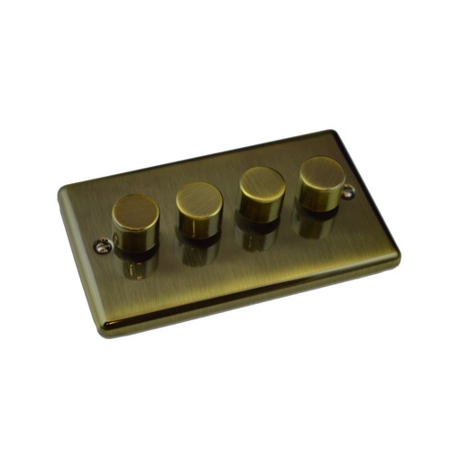 Antique brass sockets - sockets, &