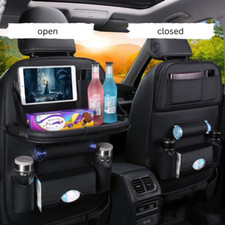 Leather Car Seat Organizer