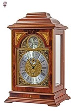 English Style Bracket Clock With Swiss Escapement Mechanical 8 day Westminster.