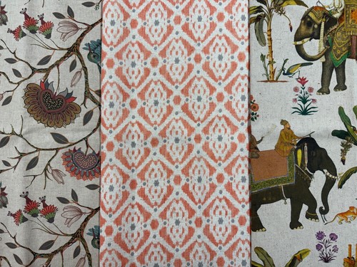 Fabric bundle ikat elephant - fabric,