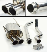 TOYOSPORTS STAINLESS STEEL EXHAUST SYSTEM FOR PEUGEOT 206 GTi 180 2.0 16V 2003+