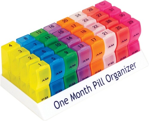 One month pill - one, organiser