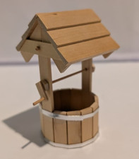 The Dolls House Emporium 1:12th Wooden Wishing Well (6400)