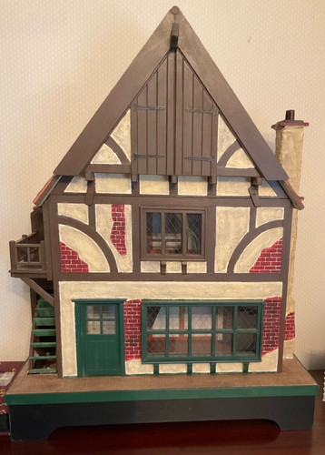 Handmade dolls house tudor - dolls,