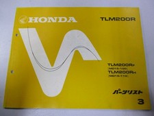 TLM200R Parts List 3rd Edition