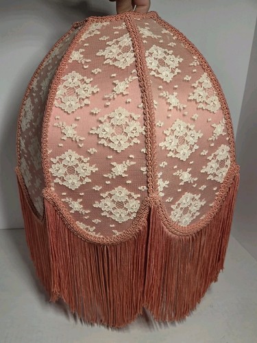 Antique victorian lamp shade - antique,