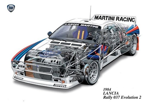Lancia delta 037 evolution - 037,