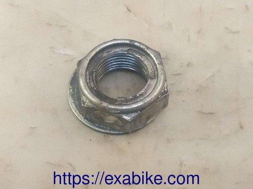 Rear wheel axle - rear,