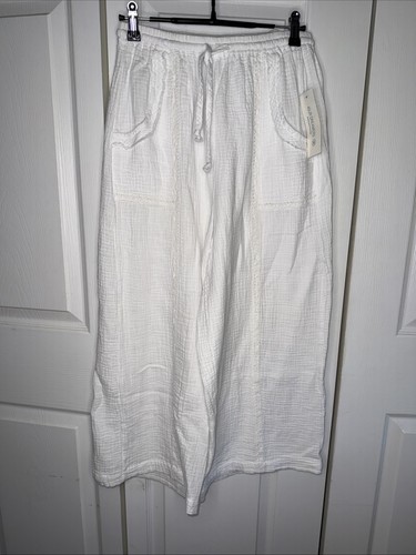 Women white beach pants - women’s,