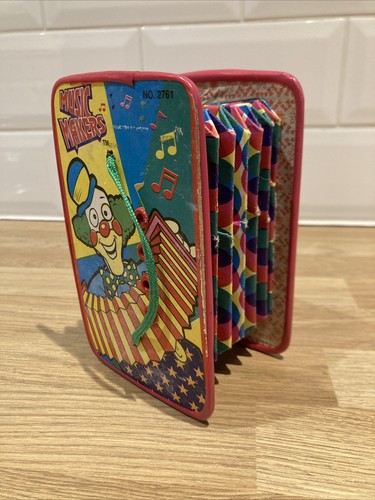 Vintage childs toy accordion - childs,