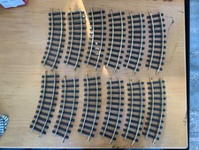 LGB 1100  - R1 Curves x 12 - G Scale 45mm - Garden Railway Train Brass Track