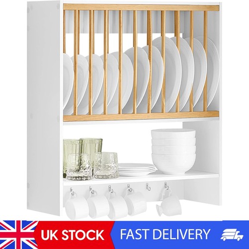 Wall mounted kitchen plate - mounted,