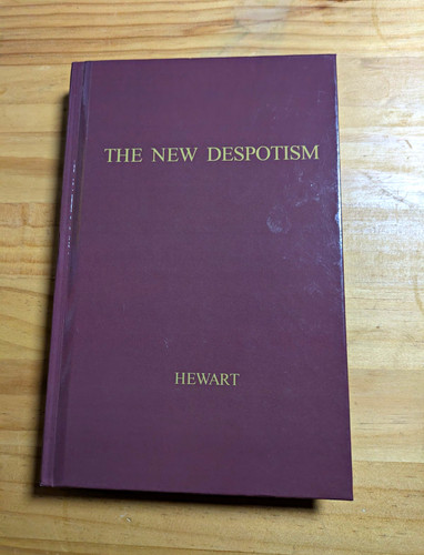 The new despotism - new,