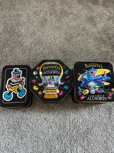 Vintage bassetts allsorts tins - vintage,