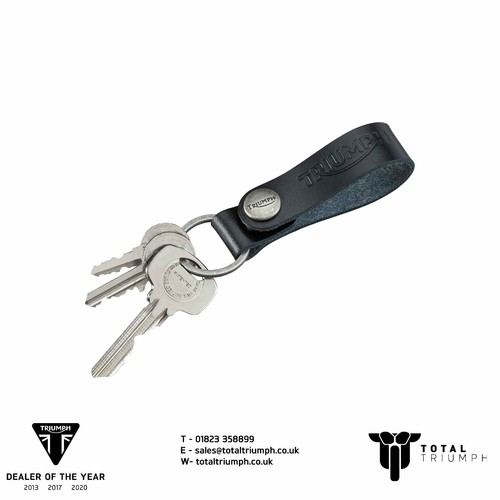 Genuine triumph leather key - genuine,