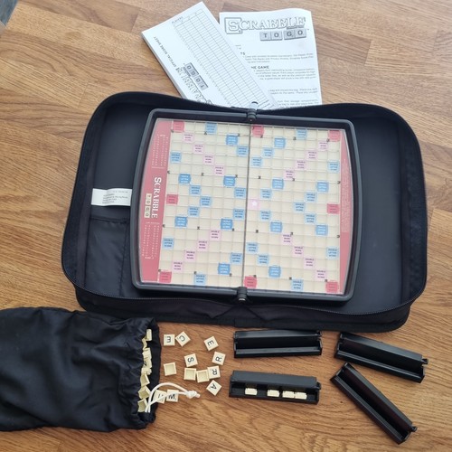 Scrabble travel game - scrabble,