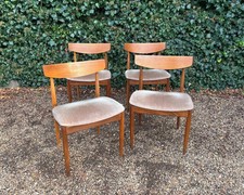 VINTAGE MID CENTURY IB KOFOD LARSEN FOR G PLAN DINING CHAIRS