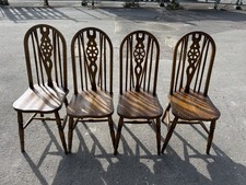 4 x Wheelback Windsor Style