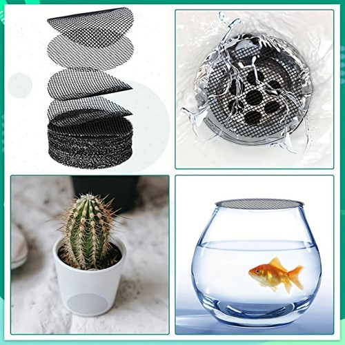 Pot hole mesh pad - pot,