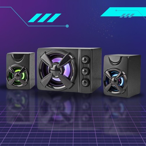 Gaming speakers with subwoofer - speakers,