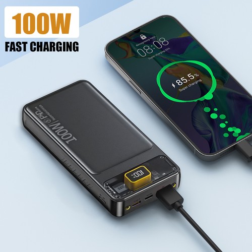 Power bank 20000mah 100w - power,