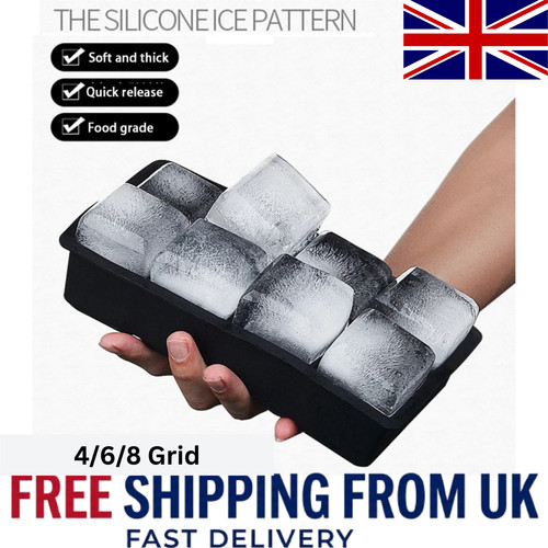 Large silicone ice - large, cube