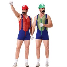 Super Marios Bros Luigi Adults