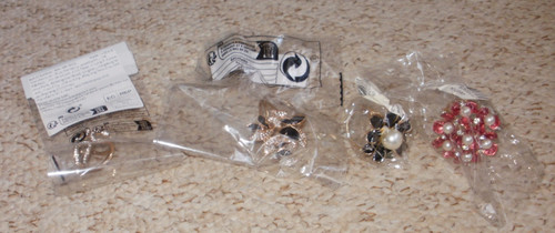 Assorted scarf rings - 4,