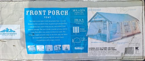 Tent sleep with - with, porch