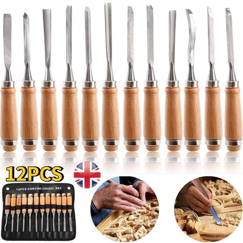 12pcs wood carving - carving, set