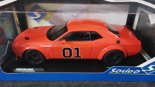 Dodge challenger wide - 1:18,
