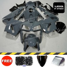 Grey Fairing Kit For Honda CBR600RR 2005 2006 F5 ABS Injection Bodywork w/ Bolts