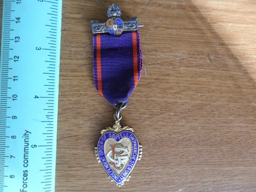 Silver gilt masonic order - silver,