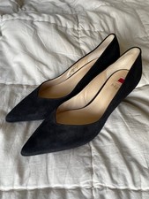 Hogl Samtkid-Leder Black Suede