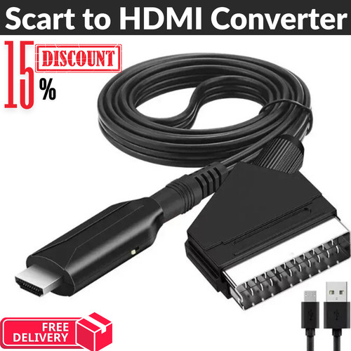 Scart hdmi converter - to, cable