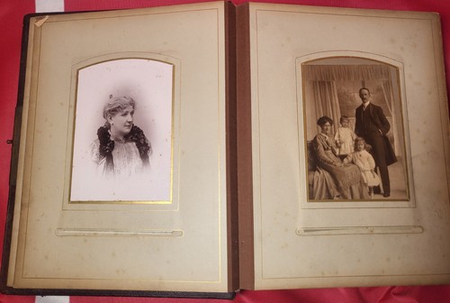 Antique victorian photo - photo, album