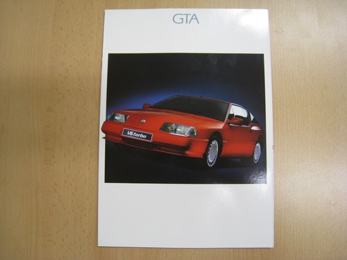 1989 renault alpine gta - renault, v6