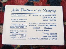 old business card nautical