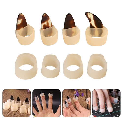 Guzheng nail protection rings - ,