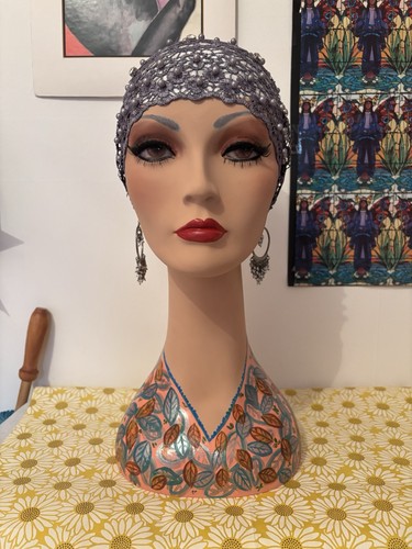 Hand painted vintage - hand, mannequin