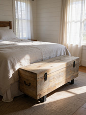 Solid Vintage style wooden