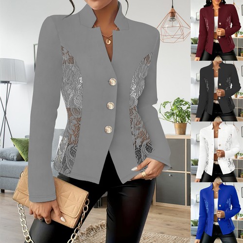 Ladies long sleeve button - ladies,