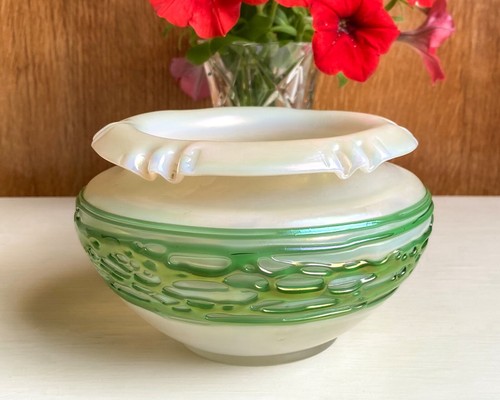 Art nouveau glass flower - nouveau,