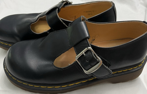 Martens black leather - dr.,