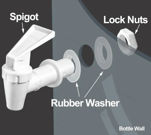 Plastic water dispenser - water, tap