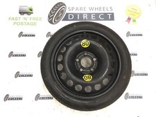 2005 - 2011 VAUXHALL ZAFIRA 16" SPARE SPACE SAVER WHEEL SPARE STEEL ALLOY (GM1)