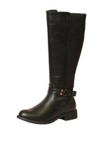'Layla' Black Boots, Size 5