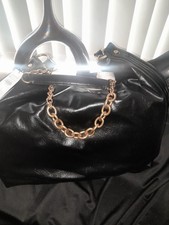Zara Large Tote Black Bag With
