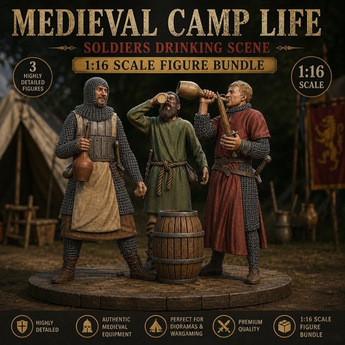 Scale medieval camp - medieval,